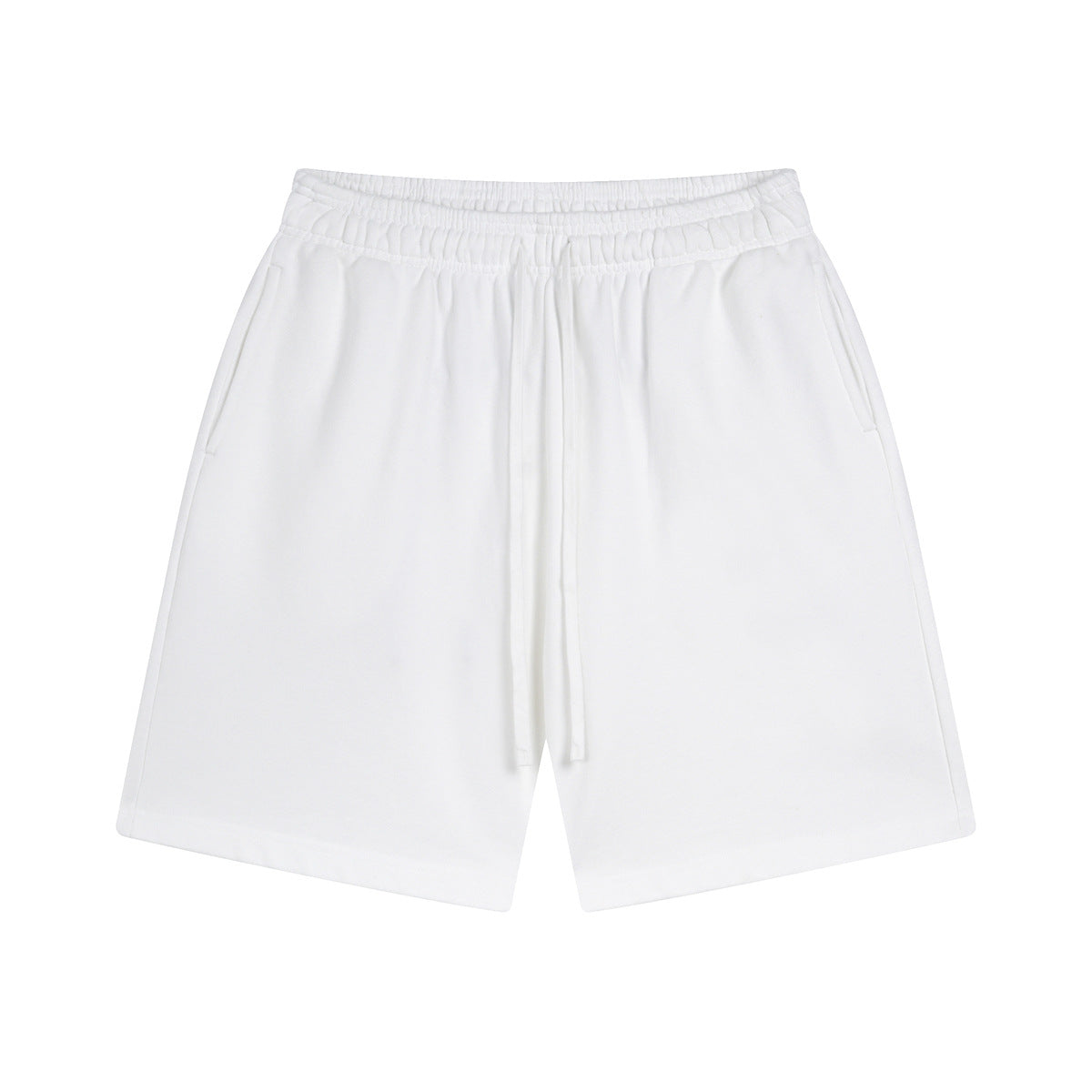 Washed Bi Pattern Dyed Vintage Terry Men's Sports Pure Cotton Shorts