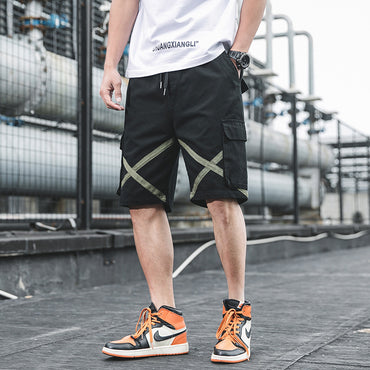 Summer cargo shorts