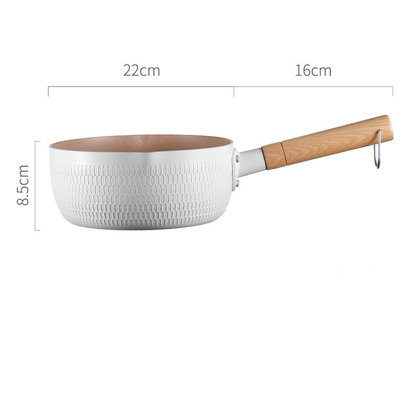 Home Kitchen Non-stick Koping Instant Noodle Stone Baby Boiled Hot Milk Supplement Soup Pot