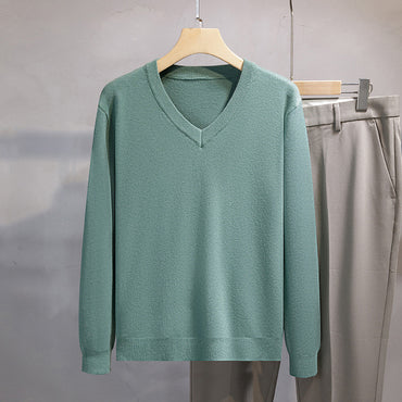 Men's Pullover Long Sleeve Fashion Bottoming Shirt Top