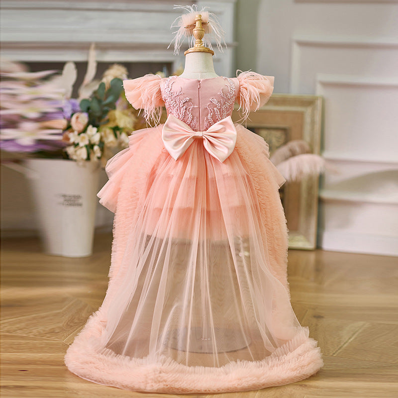 Girls Fashion Personality Small Trailing Cake Dress