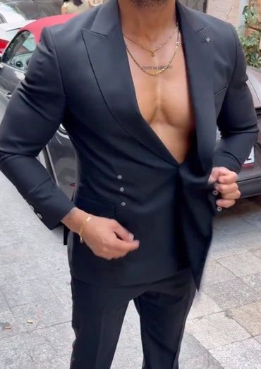 Men's Fashion Single-Breasted Casual Jacket