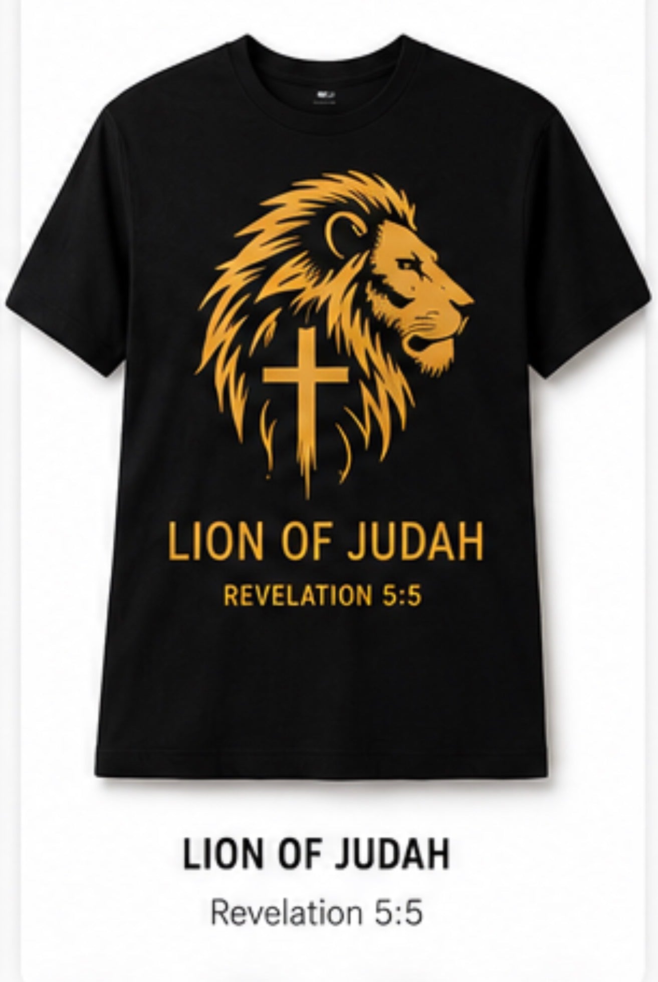 NUBO lion of Judah Christian T-Shirt