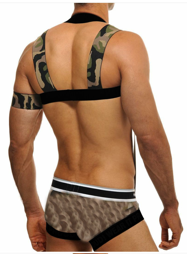 Strap Style Jumpsuit T-pants For Men