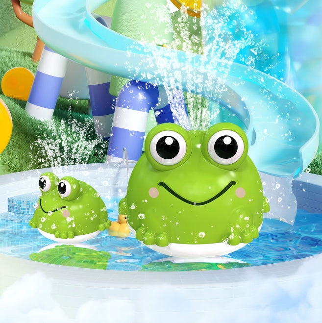 Children's Water Toys, Cute Fun Spray Toys, Cute Frog Shape Bath Bath Summer Water Toys, Parent-child Interaction Gift, Summer Water Play Essential, SAFE And Drop-resistant