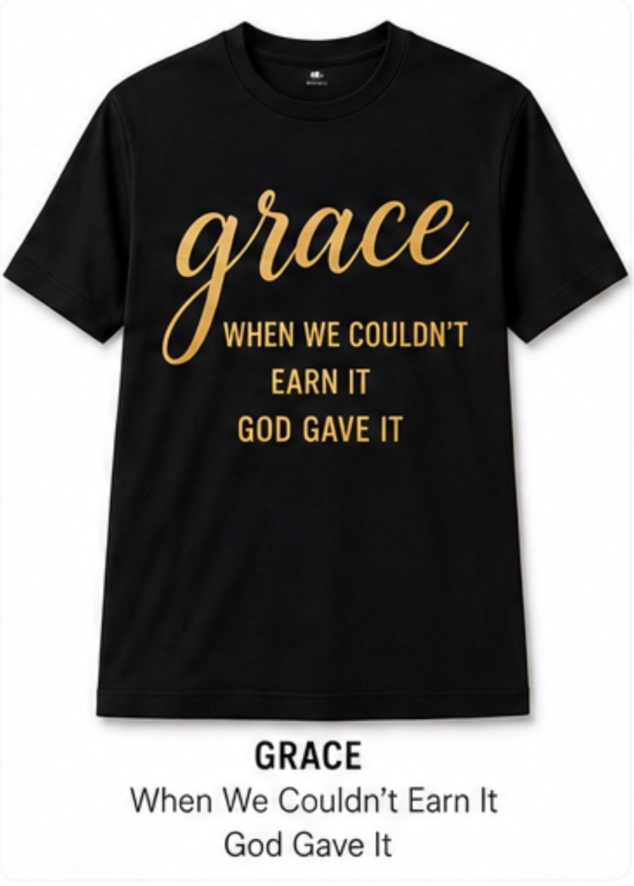 NUBO Grace Save Christian T-shirt