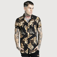 Men's Check Print Shirt Casual Style
