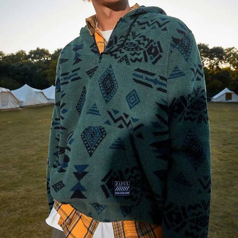 Men's Fleece Zip Up Sweatshirt