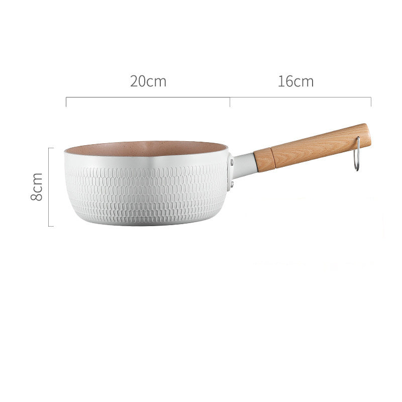 Home Kitchen Non-stick Koping Instant Noodle Stone Baby Boiled Hot Milk Supplement Soup Pot
