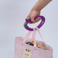 Ergonomic Shopping Handle For Carrying Heavy Items When Shopping. Can Be Printed With Logo. For Home Use.