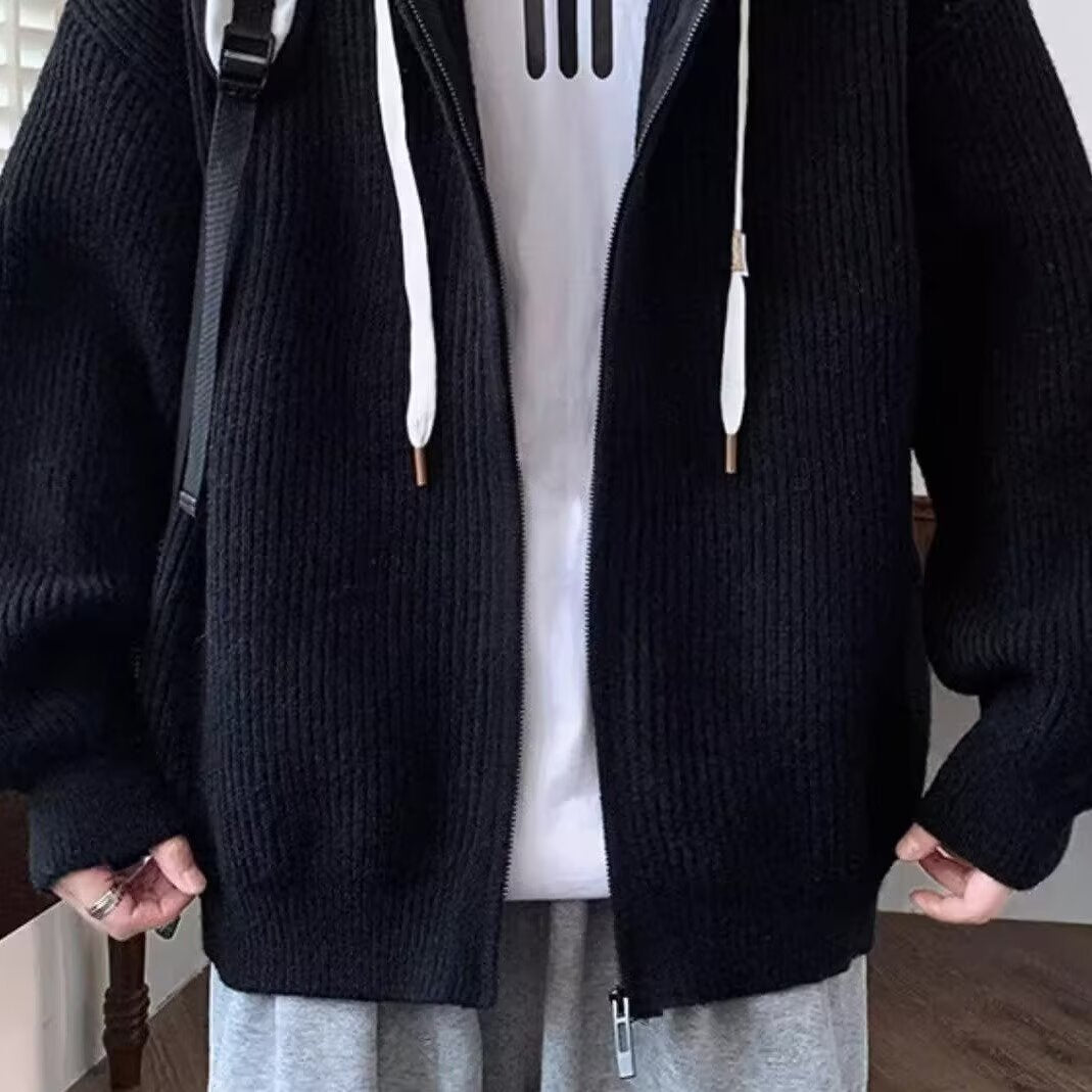 Stylish Cardigan Sweater Jacket For MenAutumnWinter Style