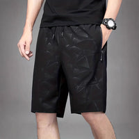 Men's Casual Sports Shorts Loose Printed Beach Pants