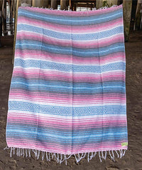 Geometric tassel style blanket