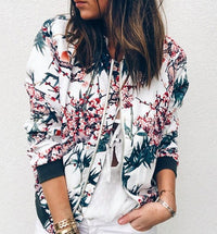 Incredibly beautiful and cozy jacket with a floral pattern