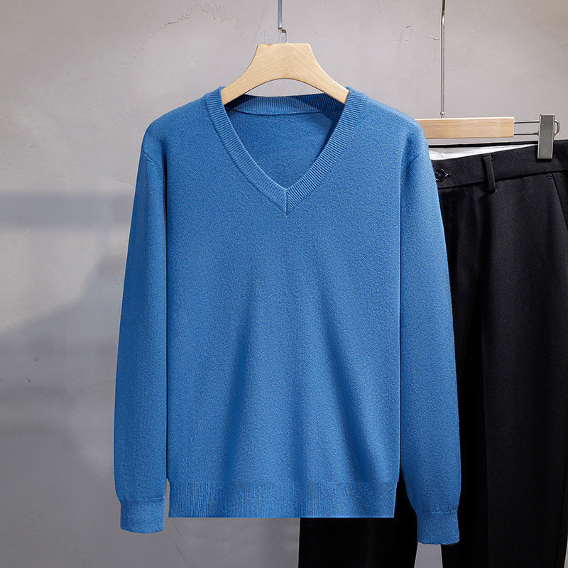 Men's Pullover Long Sleeve Fashion Bottoming Shirt Top