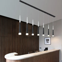 Nordic Cylindrical Single Head Long Dining Chandelier