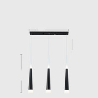Nordic Cylindrical Single Head Long Dining Chandelier