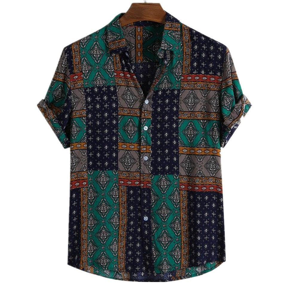 New Arrival Summer Vintage Ethnic Style Men