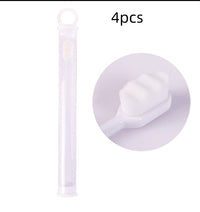 Ultra-fine Toothbrush Super Soft Bristle Deep Cleaning Brush Portable For Oral Care Tools Teeth Care Oral Cleaning Travel