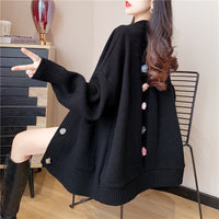 New Style Foreign Style Three-dimensional Flower Sweater Outer Wear Top