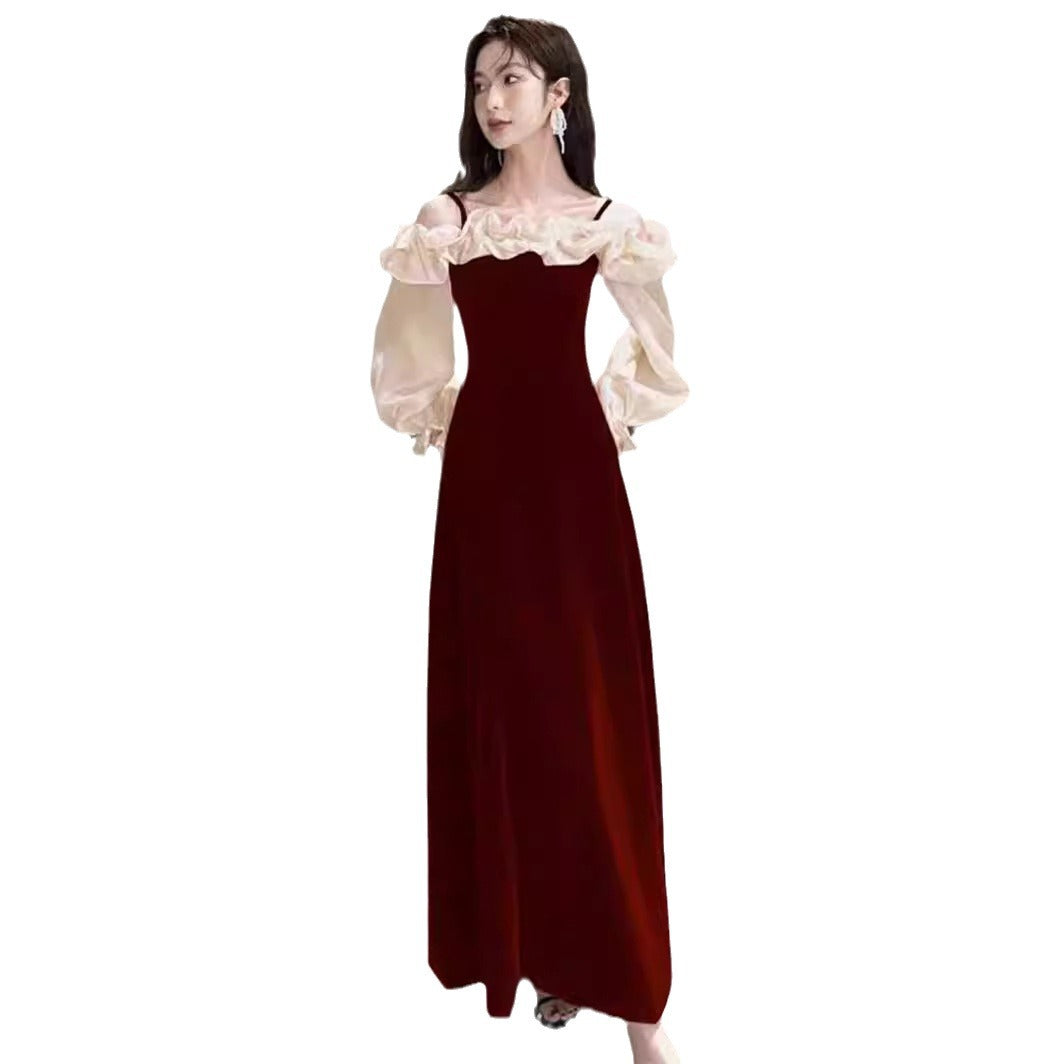 Chinese-style Wedding Dress For Annual Gala And Banquet