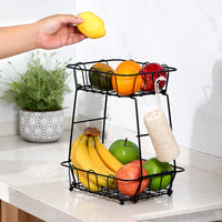 Iron Art Snack Fruit Basket Storage Basket Minimalist