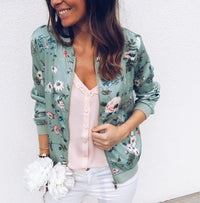 Incredibly beautiful and cozy jacket with a floral pattern