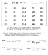 American Retro Style Workwear Logging Pants Men