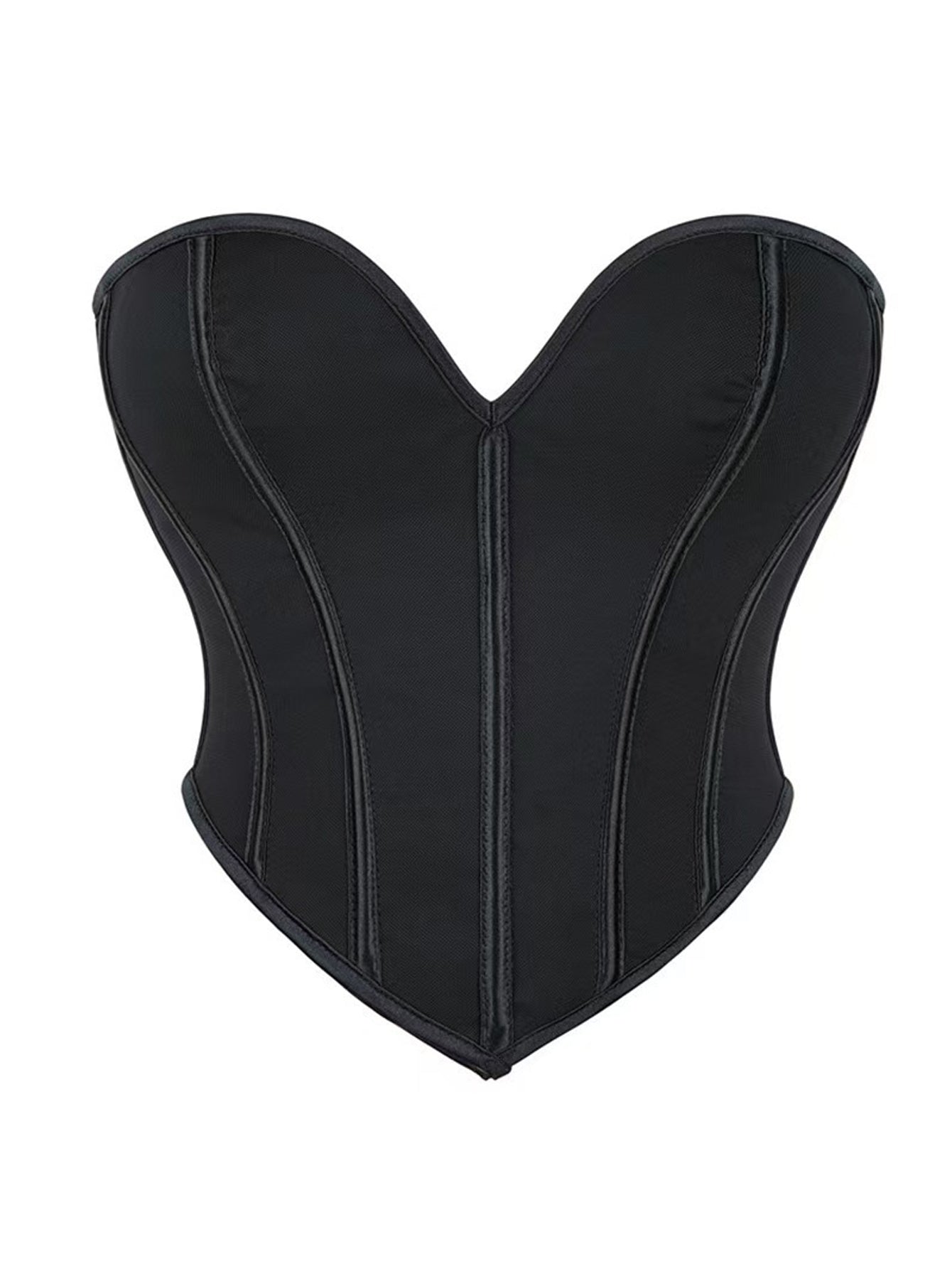 Heart Corset Top For Women, Sexy Concert Outfits Going Out, Strapless Crop Top