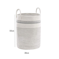 Cotton String Knitted Basket Storage Storage Basket