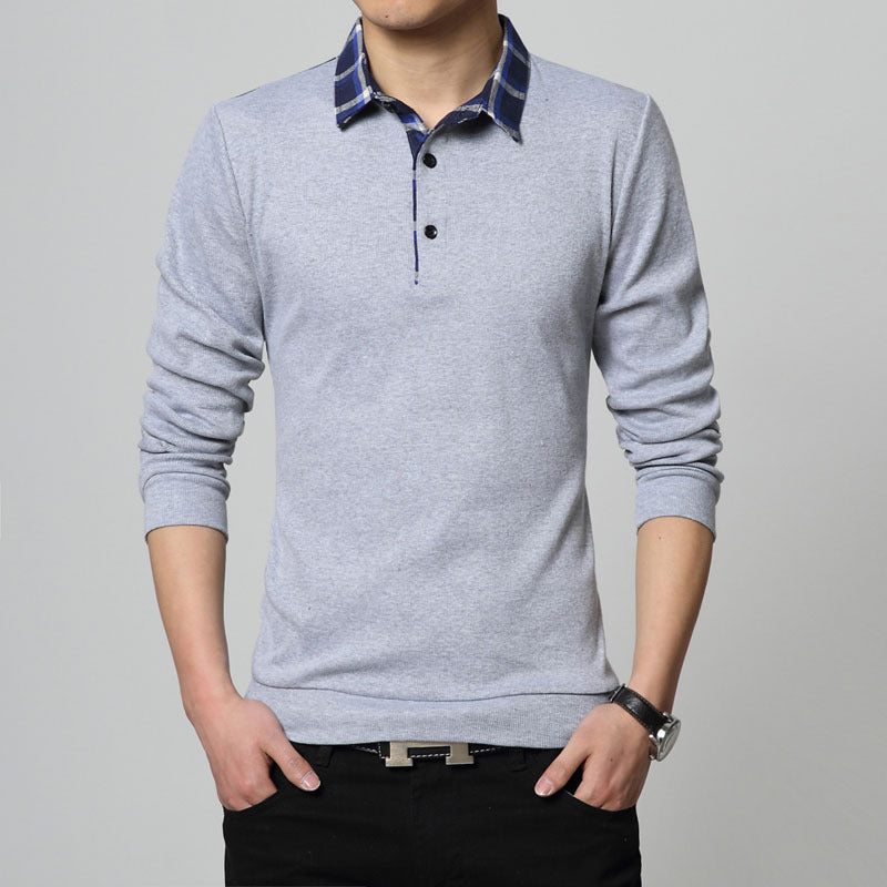New Style Plus Size Plus Size Men's T-shirt Bottoming Shirt