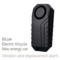 Elecpow Bike Alarm Remote Control Waterproof Electric Bicycle Motorcycle Anti-Theft Alarm Vibration Sensor