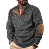 Men's Casual Printed Pullover Sweatshirt Knitwear