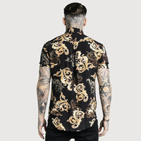 Men's Check Print Shirt Casual Style