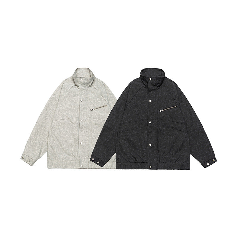 Urban Mechanical Style Jacket Men