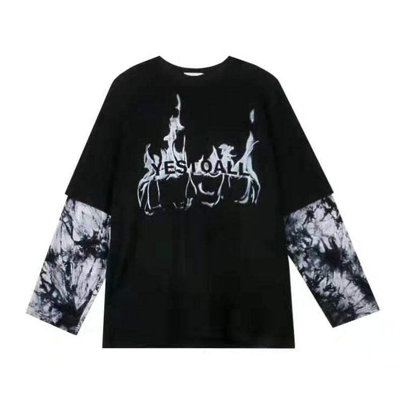 Cool Style Street Style Retro Dark Sweater
