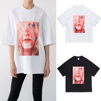 Style Portrait Illustration Short Sleeve Men