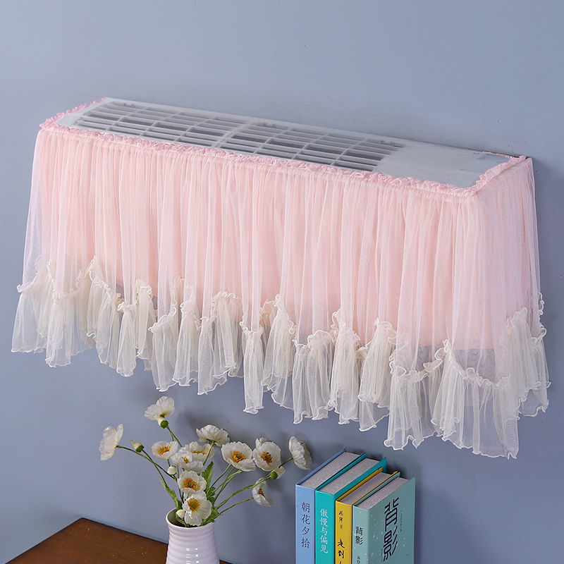 Lace Fabric Air Conditioning Dust Cover