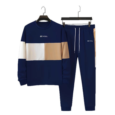 Fashion Simple Printing Sports Leisure Men's Suit