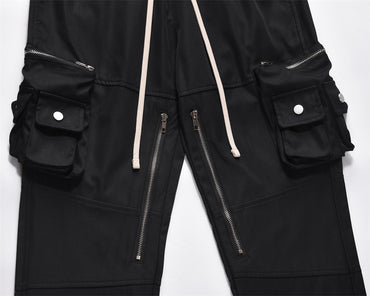Mechanical Style Workwear Casual Trousers For Men