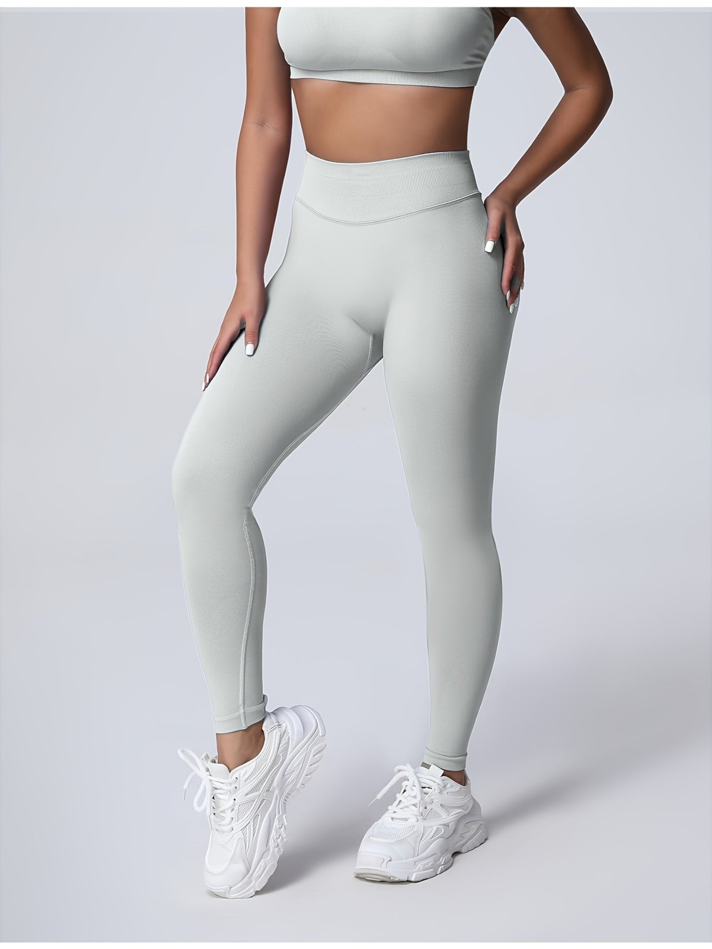 Seamless Women SoftHue Hidden Scrunch Butt Workout Leggings For Women