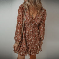 European And American Bohemian Style Dress Women