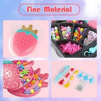 DIY Craft Kit, Jewelry Design, Necklace, Bead Toy, Kids Toy, Girl