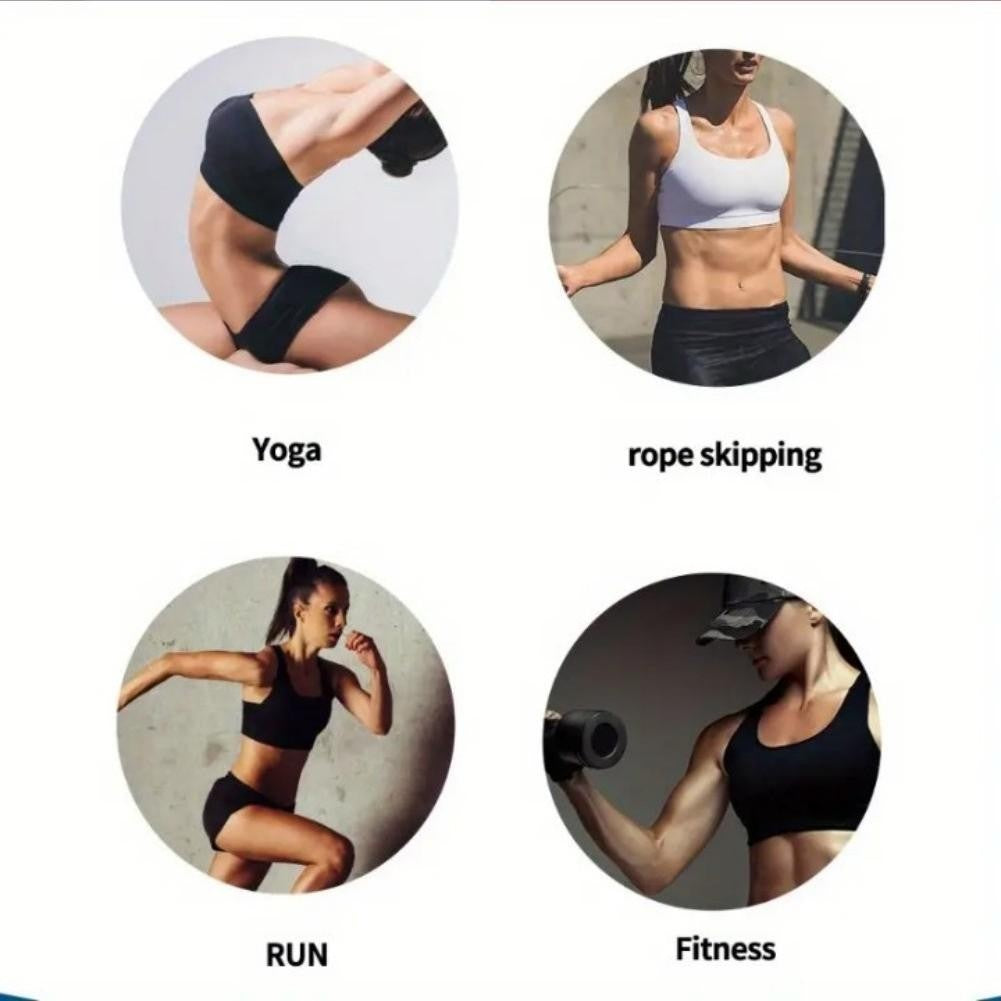 3-Pack Sports Bras For Women, Padded Strappy Racerback Push Up Open Back Medium Support Sports Yoga