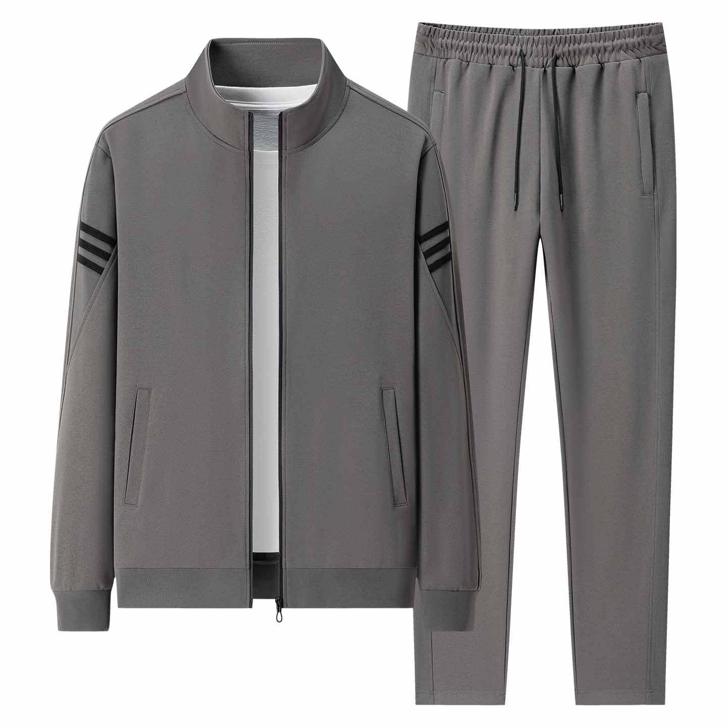 Autumn Winter Casual Cardigan Hoodie And Pants Set