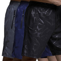 Men's Casual Sports Shorts Loose Printed Beach Pants
