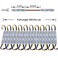 Lens Module With 3 Lights, Each Consisting Of 20 Individual 3LED Modules ,not Shipped On Weekends