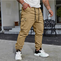 Mens Outdoor Casual Long Pants Sweatpants American Style