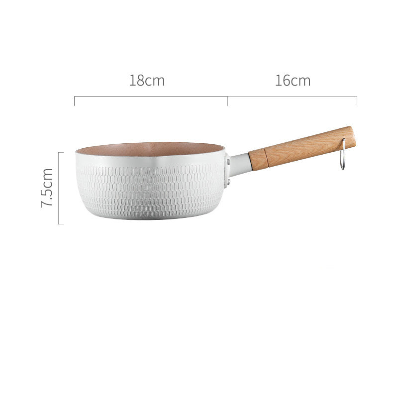 Home Kitchen Non-stick Koping Instant Noodle Stone Baby Boiled Hot Milk Supplement Soup Pot