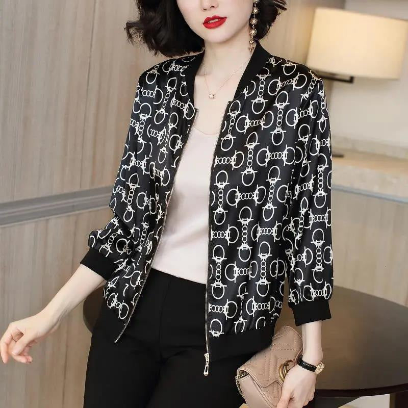 Western Style Korean Style Anti-aging Thin Coat Spring